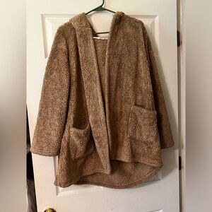 Workshop Teddy Bear Jacket! Super comfy perfect for a rain day or a snow day!